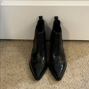 Sam Edelman Black Rain Boots